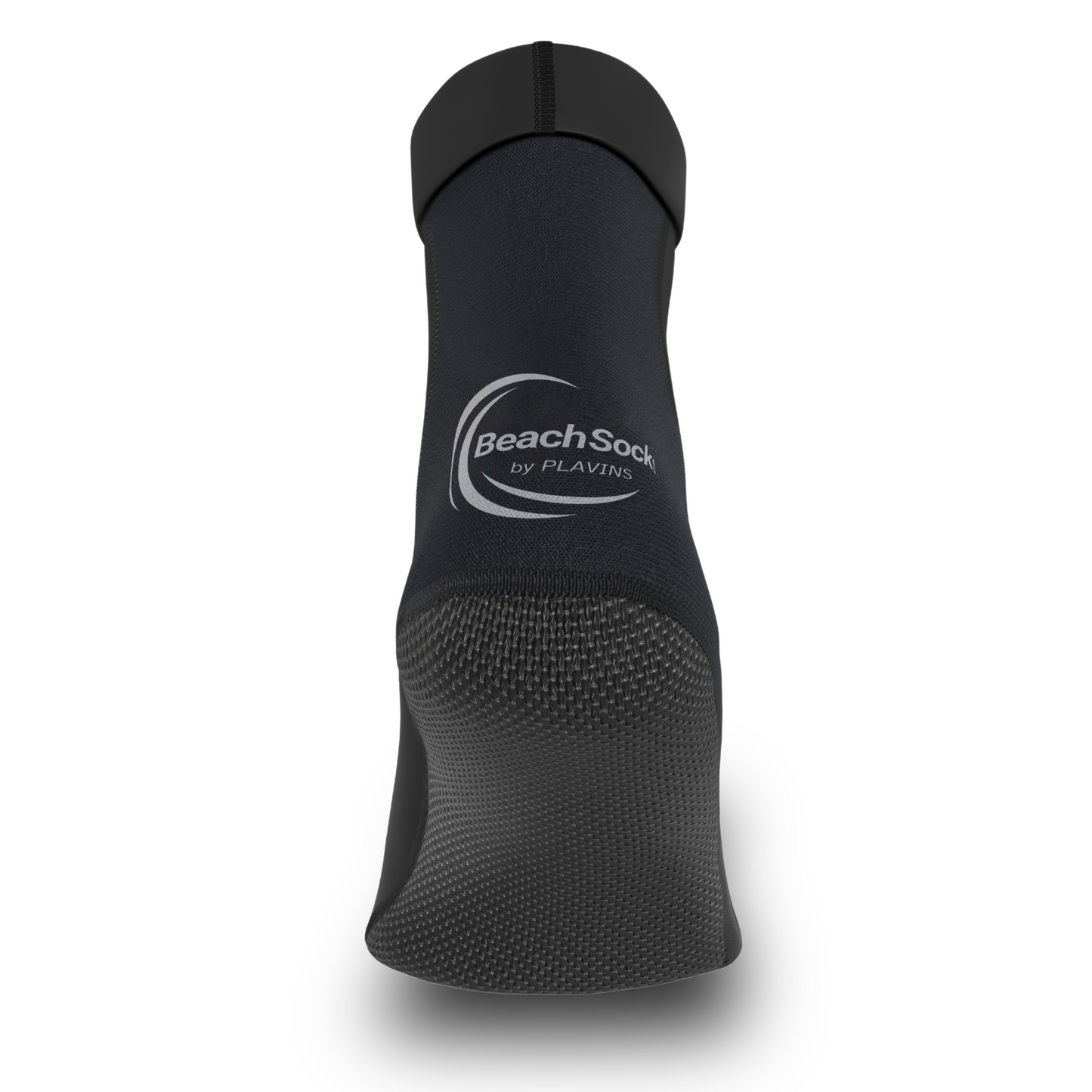 Beach Socks Black Rear