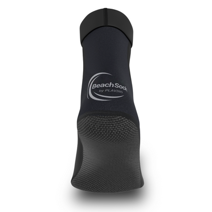 Beach Socks Black Rear